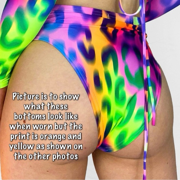 High Rise Rave Bottoms - Picture 4 of 8